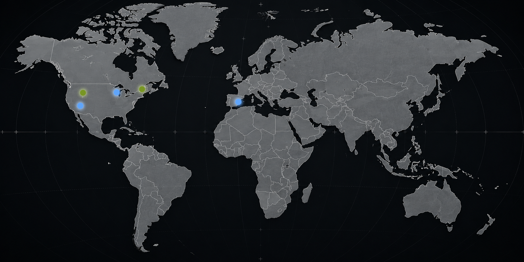 Rackam global deployment network
